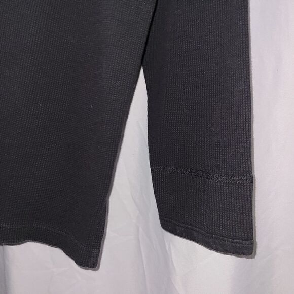 Dickies Black Work Quarter zip Long Sleeve Shirt Size Xl - Picture 7 of 9